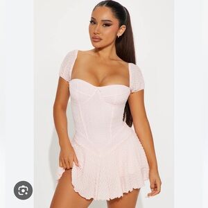 Fashionnova Pink Mini Dress